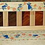 Stół i ławka - zdjęcia pokoi dziecięcych ozdobionych szablonami